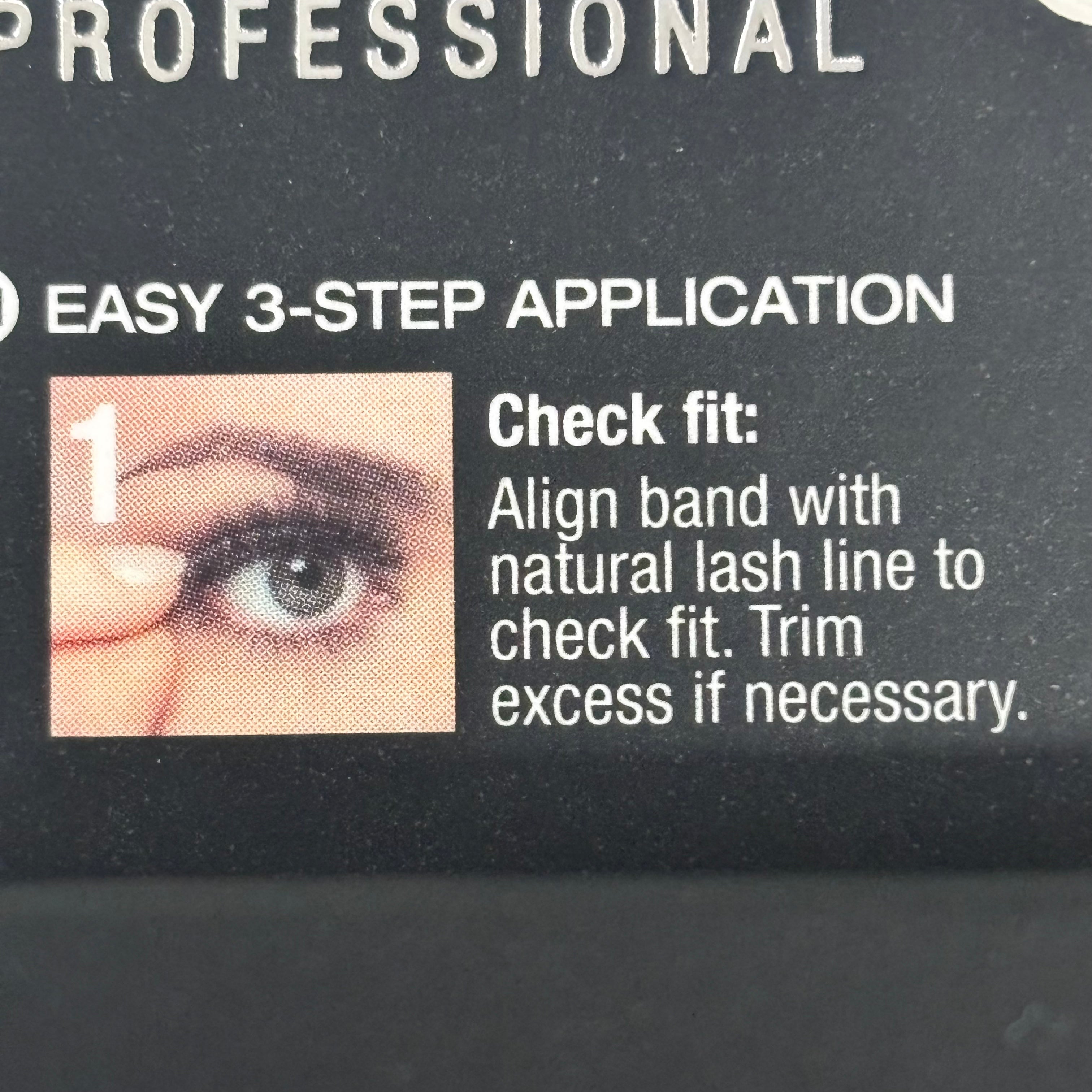 ARDELL (4 PACK, 4 PAIRS EACH)  Fauxmink Lashes Lightweight Knot-Free Black 817
